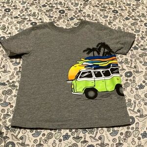 Garanimals Gray Kids T-Shirt with Van Print